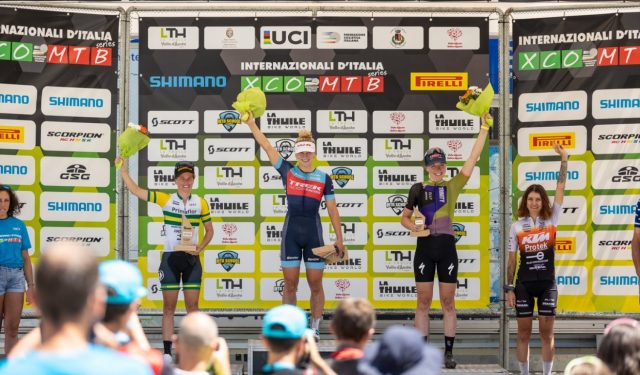 La Thuile XC 2022 - podio elite women