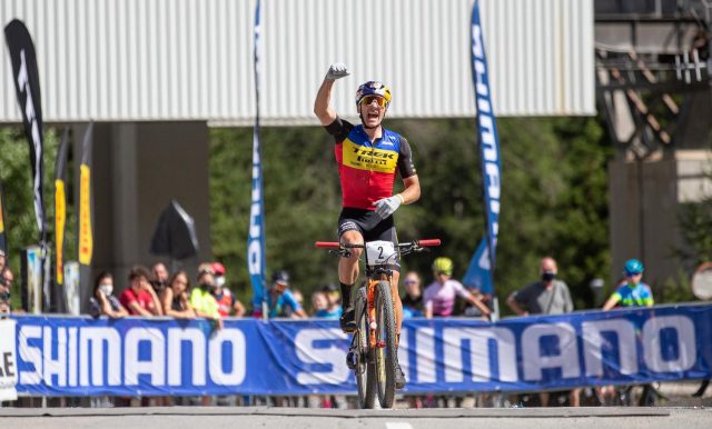 La Thuile XC 2022 - Dascalu traguardo