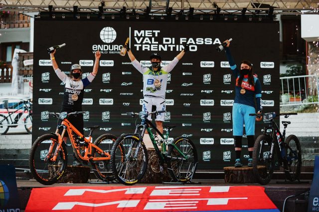 EWS Val di Fassa round 2 report - podio women
