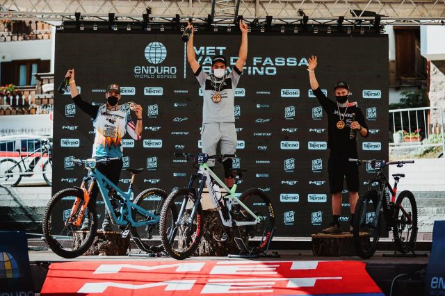 EWS Val di Fassa round 2 report - podio men