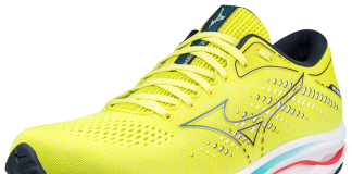 La nuova Mizuno Wave Rider 25 bellissima nella versione giallo elettrico