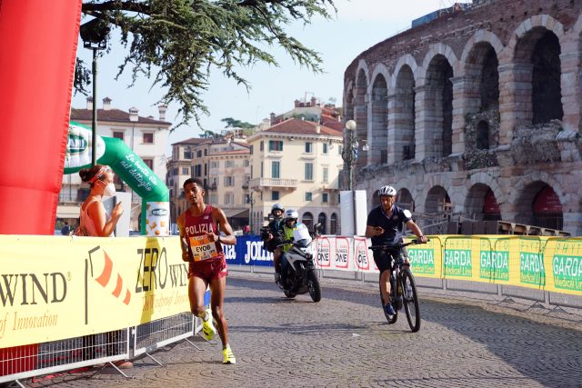Faniel in piena azione