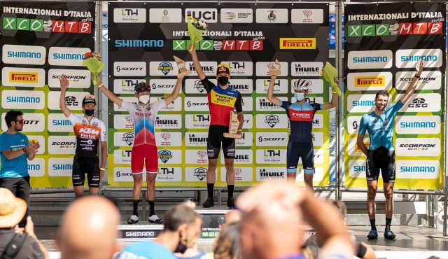 La Thuile XC 2022 - podio elite men