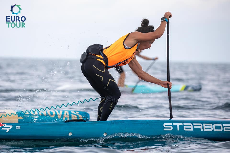 Caterina in azione a Vendee Gliss.