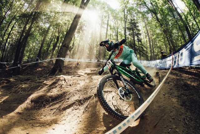 World Cup DH Maribor - Loris Vergier - action