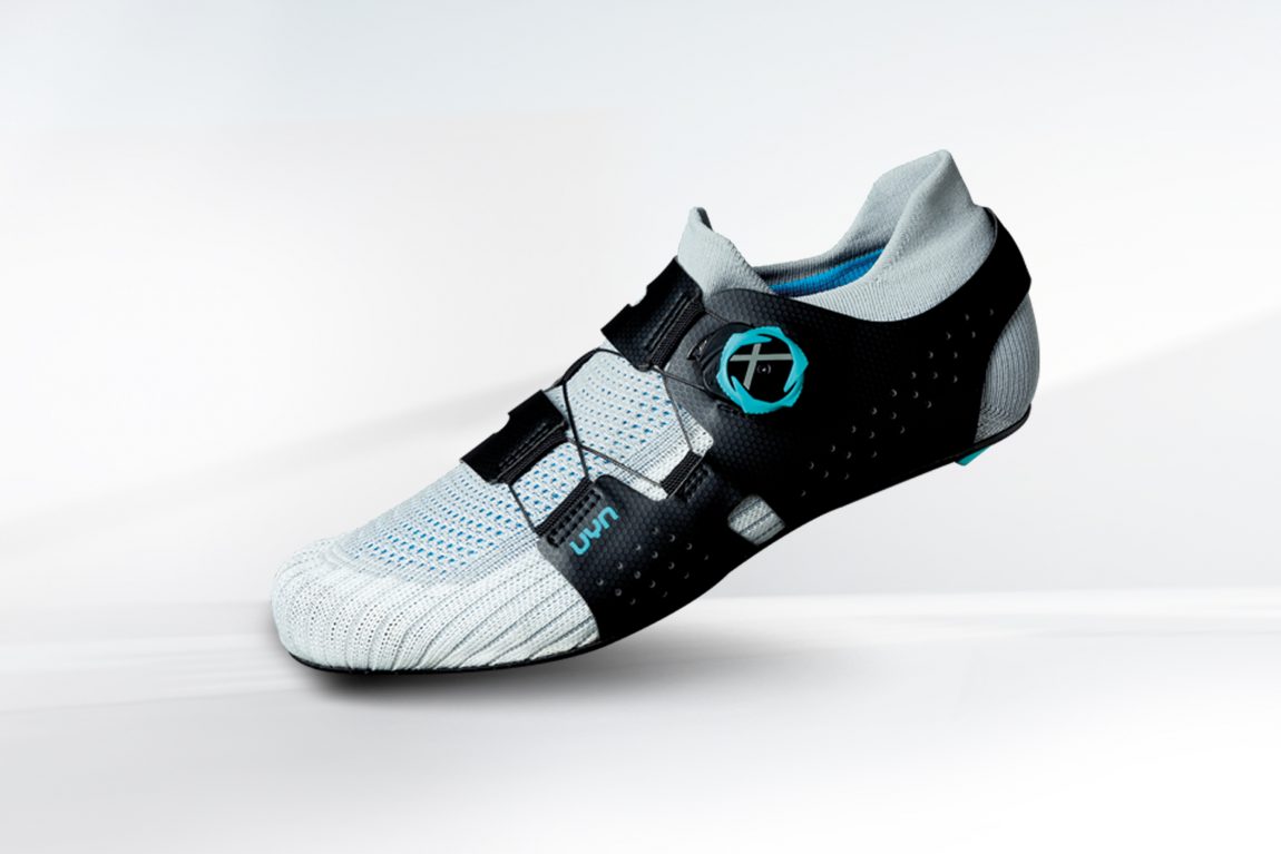UYN Naked Carbon Road Bike Shoes - Silver/Blue | BIKE24