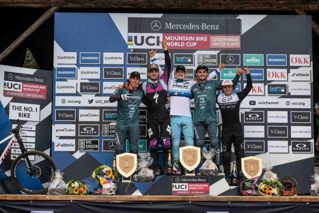Lenzerheide World Cup DH 2021 - podio maschile