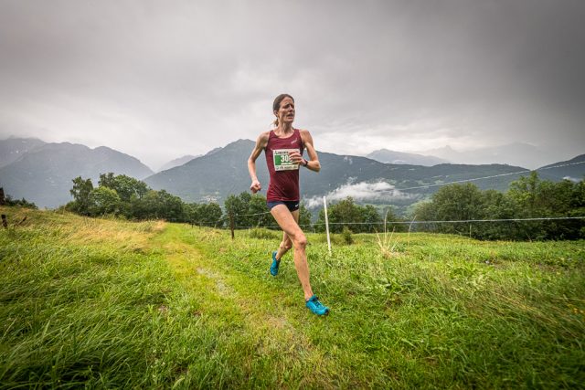 Andrea MAyr altra fortissima atleta presente alla gara