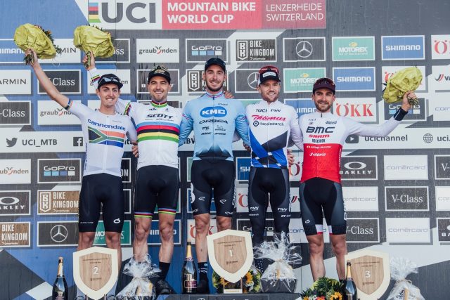 Lenzerheide - podio xco elite men