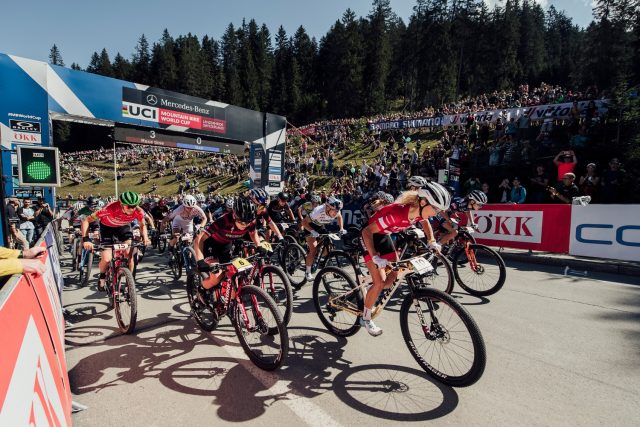 Lenzerheide - start xco women