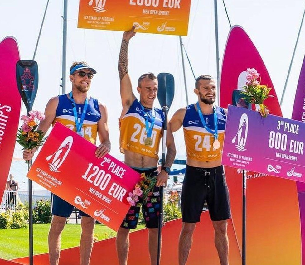 Podio maschile Sprint