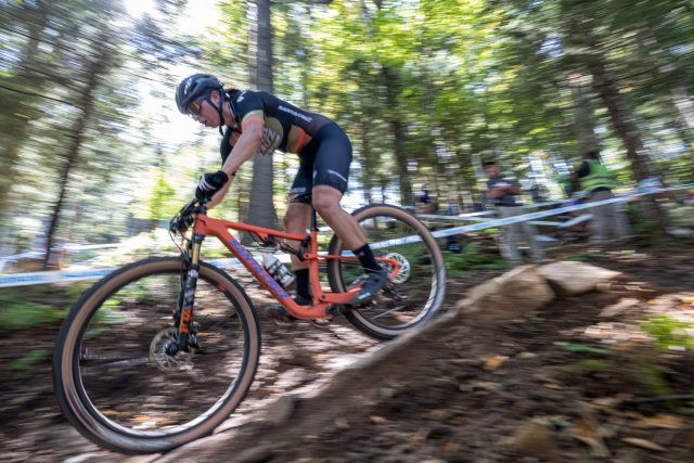 Martina Berta - World Cup XCO Snowshoe 2021 - action
