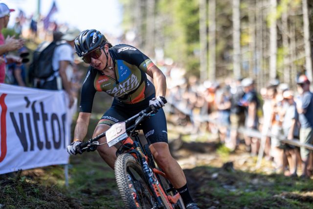 Martina Berta - World Cup XCO Snowshoe 2021 - action 02