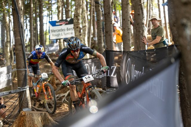 Luca Braidot - World Cup XCO Snowshoe - action 02