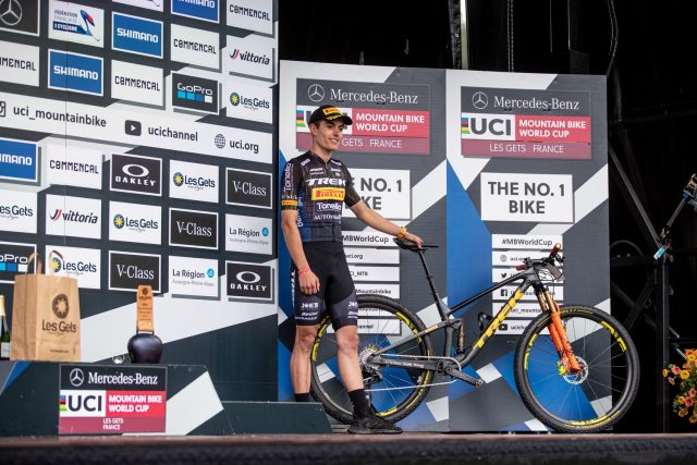 Team Trek Pirelli ITW - Simone Avondetto - Les Gets bici
