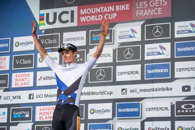 Team Trek Pirelli ITW - Simone Avondetto - Les Gets maglia leader