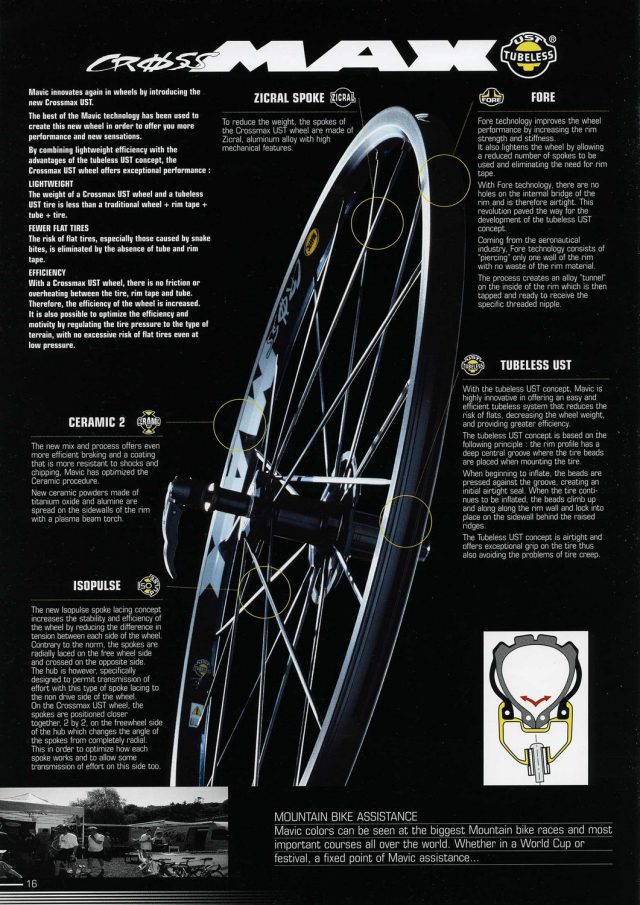 mavic catalogo 2000