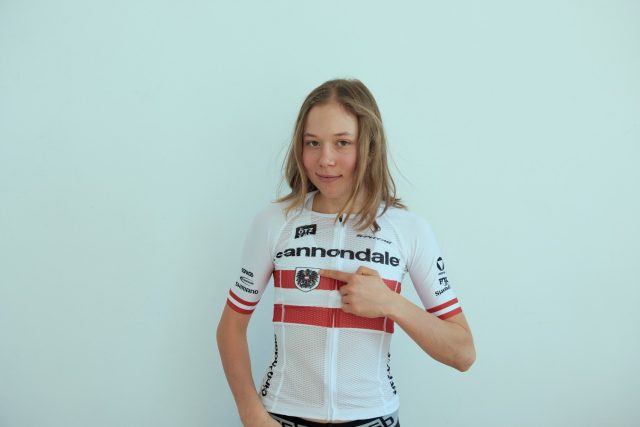 Mona Mitterwallner - XCO austrian champion jersey