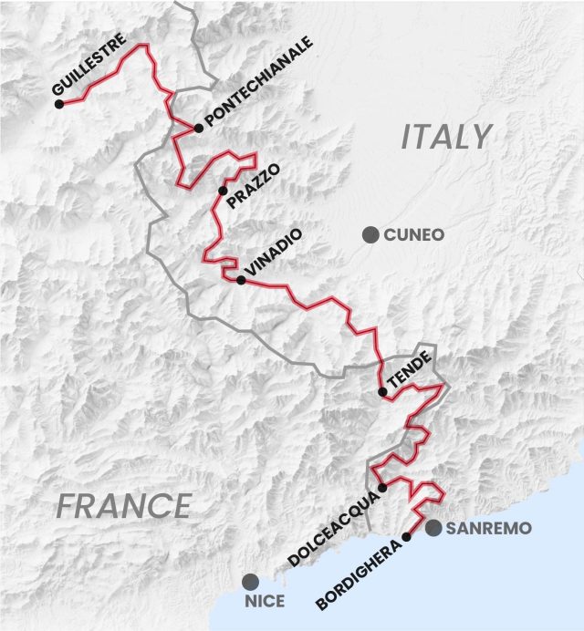 Stone King Rally - mappa