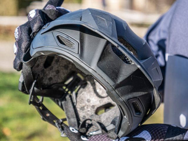 Alpina Comox - casco mtb review - visiera