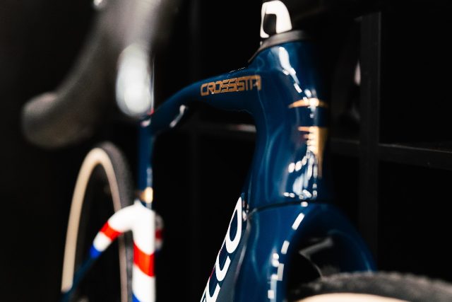 Pinarello Crossista F particolare tubo sterzo