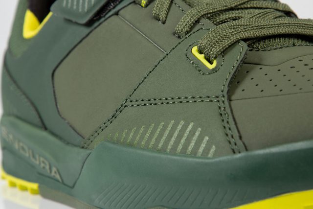 Endura scarpe MTB - MTB500 Burner Clipless Forest Green detail