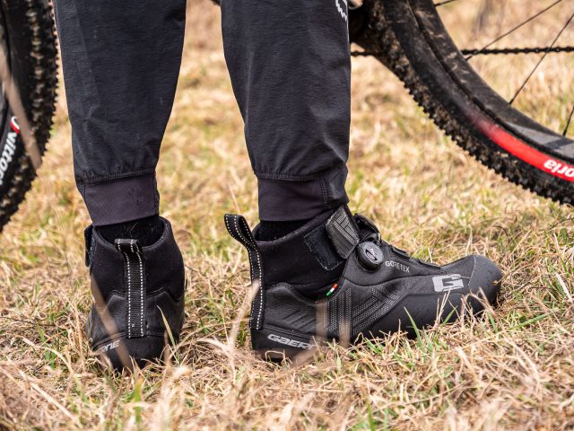 Gaerne G.Ice Storm MTB 1.0 Gore-Tex test - retro e lato