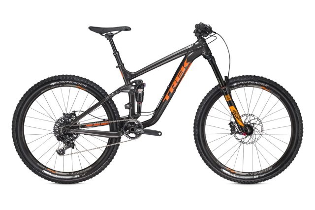 Geometria mountain bike - Trek Slash 8 27.5 2016