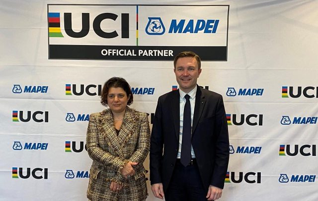 veronica squinzi e David Lappartient presentazione supermondiali uci 2023