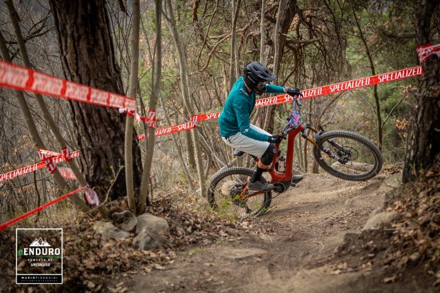 e-Enduro Skills Event 2022 - Matteo Raimondi uphill