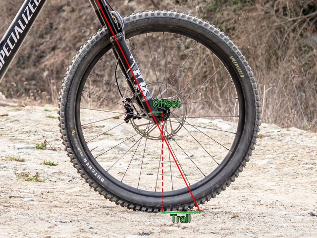 Offset forcella MTB