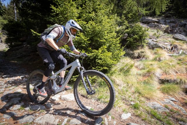 Transalpes E1 Trail short test - action 01
