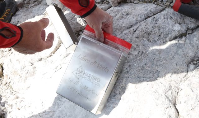 Libri di vetta Dolomiti 