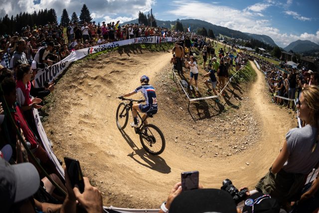 Mondiali MTB 2022 Les Gets - gara XCO Elite Women