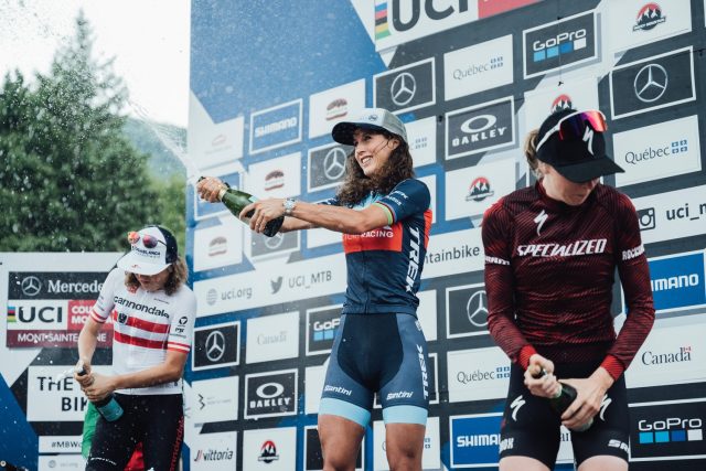 World Cup XC Mont-Sainte-Anne 2022 - podio elite women