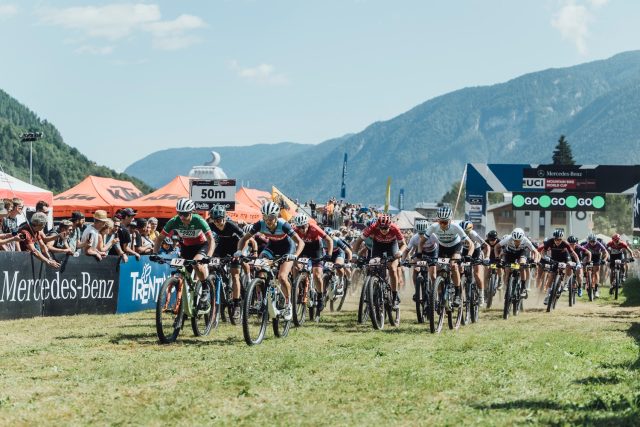 World Cup MTB XCO Val di Sole 2022 - partenza