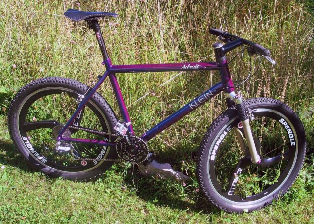 Klein Adroit Burgundy - storica MTB in alluminio