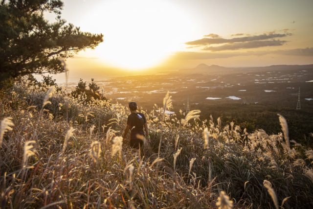 Un'immagine spettacolare della TransJeju