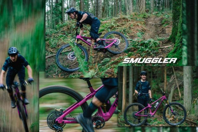 Transition Smuggler MY23 trail bike - collage