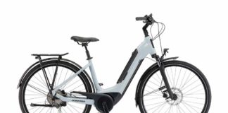ebike urban Winora Tria x9, foto statica laterale