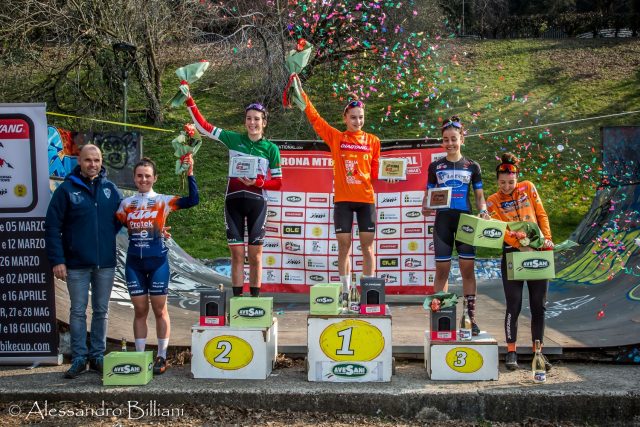 Italia Bike Cup 2023 Verona - Podio Junior Women