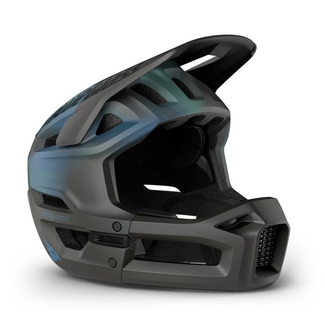BLuegrass Vanguard casco integrale light per enduro - Blu Fluid