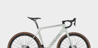 canyon endurace cfr 2023 bianca foto in studio vista laterale