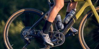 gruppo shimano grx 12 velocità foto in azione